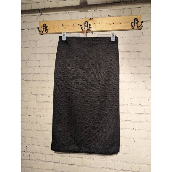 Worthington new black textured pencil skirt 8 - Picture 1 of 5